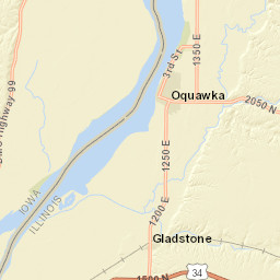 North 2nd Street, Oquawka, IL 61469 Street Map
