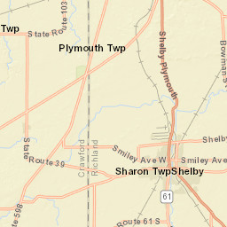 18 West Main Street, Shelby, OH 44875 Street Map