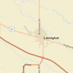 3019 Plum Creek Parkway Lexington NE Street Map