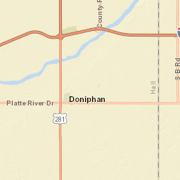 West Camp Augustine Road Grand Island NE Street Map