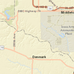 2751 Iowa 16, West Point, IA 52656, USA Street Map