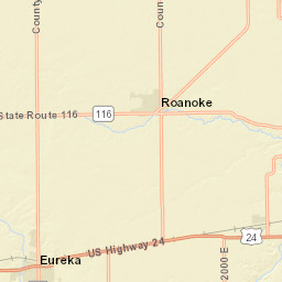 2191 County Highway 4, Roanoke, IL Street Map