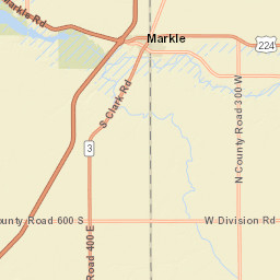 5866 North 300 West, Uniondale, IN 46791 Street Map