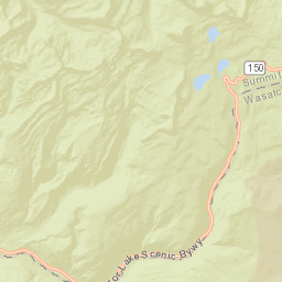 Highway 150, Wasatch National Forest, Kamas, UT Street Map