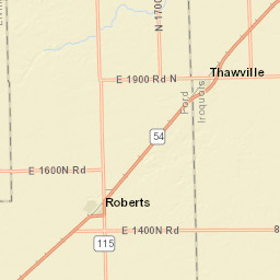1801-1811 Highway 115, Roberts, IL 60962 Street Map