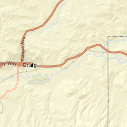201-299 U.S. 40, Craig, CO 81625, USA Street Map