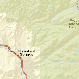 320 South Lincoln Avenue, Steamboat Springs Street Map