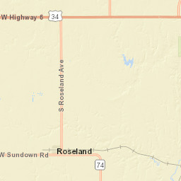 9401-10399 W Sundown Rd Roseland Street Map