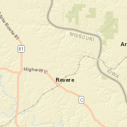 Missouri 81, Kahoka, MO 63445, USA Street Map