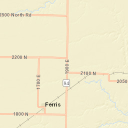 1401-1491 E Co Rd 2500 Niota IL Street Map