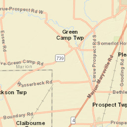 2823 Keener Pike West, Marion, OH 43302 Street Map