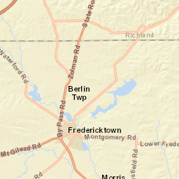 Interstate 71, Fredericktown, OH 43019 Street Map