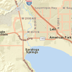 820-998 West 1220 North Street Lehi UT Street Map