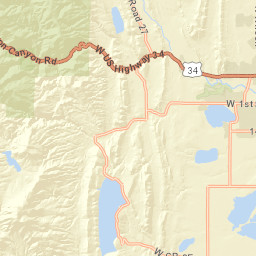 1750 North County Road 29, Loveland, CO Street Map