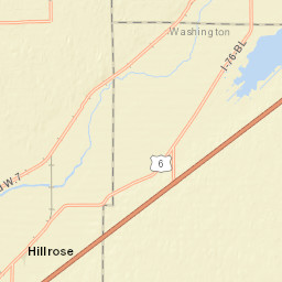 I-76 Colorado USA14456 US-6 Hillrose Street Map