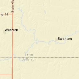 201-299 East Spruce Street Western Street Map