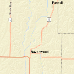 300-398 North Cotter Street, Parnell, MO Street Map