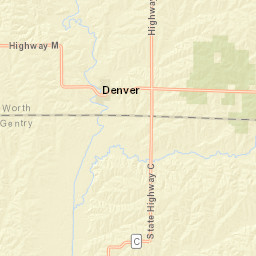 State Highway C, Denver, MO 64441, USA Street Map