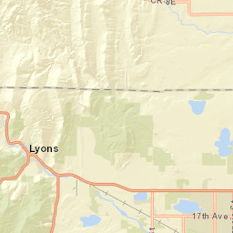 400-402 Main Street Lyons CO 80540 Street Map