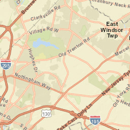 277-297 Conover Rd, East Windsor, NJ Street Map