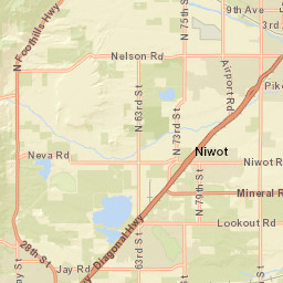 3900 Neva Rd Longmont CO 80503 Street Map