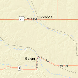 Nebraska 8, Salem, NE 68433, USA Street Map