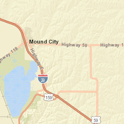 Interstate 29, Mound City, MO 64470, USA Street Map