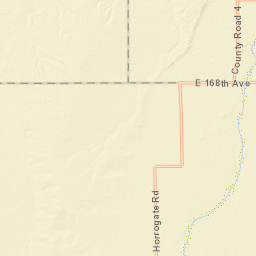 1-999 County Road 4 Wiggins CO Street Map