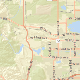 7166-7222 Colorado 93, Golden, CO 80403 Street Map