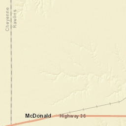 US-36 McDonald KS 67745 America Street Map