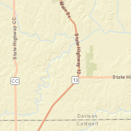 Monroe, MO, USA Street Map