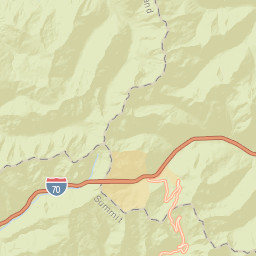 8 Eisenhower-Johnson Memorial Tunnel, Arapaho National Forest Street Map