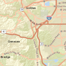 1167-1199 Washington Avenue Golden Street Map