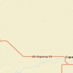 45001-45265 U.S. 36, Cope, CO 80812, USA Street Map