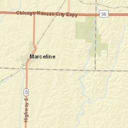 Missouri 5, Marceline, MO 64658, USA Street Map
