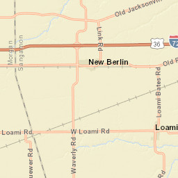 12504-12650 Clevenger Road, Loami, IL Street Map