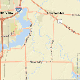 601-609 West Lake Shore Drive Springfield IL Street Map