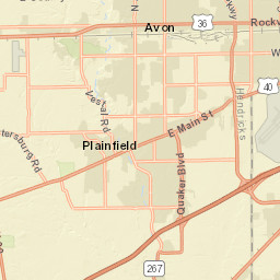551 Windward Ln Plainfield IN 46168 Street Map
