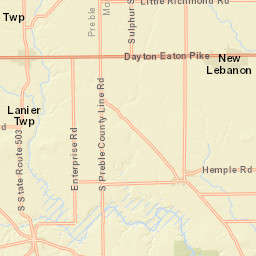 1647 OH-503 West Alexandria OH Street Map