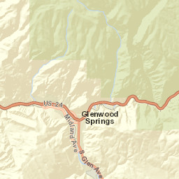 922 Lincoln Ave Glenwood Springs Street Map