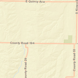County Line Road, Elizabeth, CO 80107 Street Map