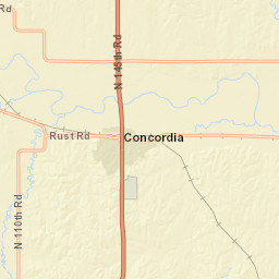 2000-2098 190th Road, Concordia, KS Street Map