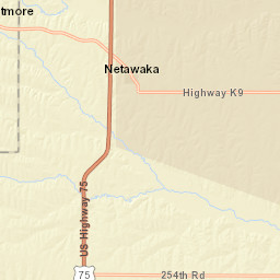 244th Lane, Holton, KS 66436, USA Street Map