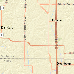 Interstate 29, Faucett, MO 64448, USA Street Map