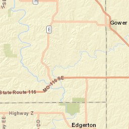 11816-11902 Southeast State Route H, Agency, MO Street Map