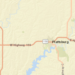 499 West Grogan Street, Plattsburg, MO Street Map