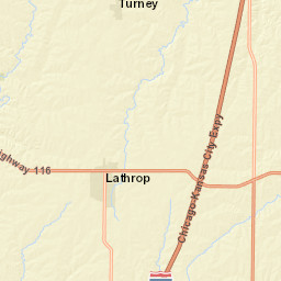 Interstate 35, Lathrop, MO 64465, USA Street Map