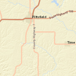 200-284 Illinois 106 Pittsfield IL Street Map