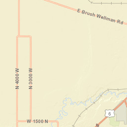 1122-1200 West 1500 North Delta UT Street Map
