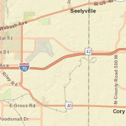 1936 Jared St Terre Haute IN 47803 Street Map